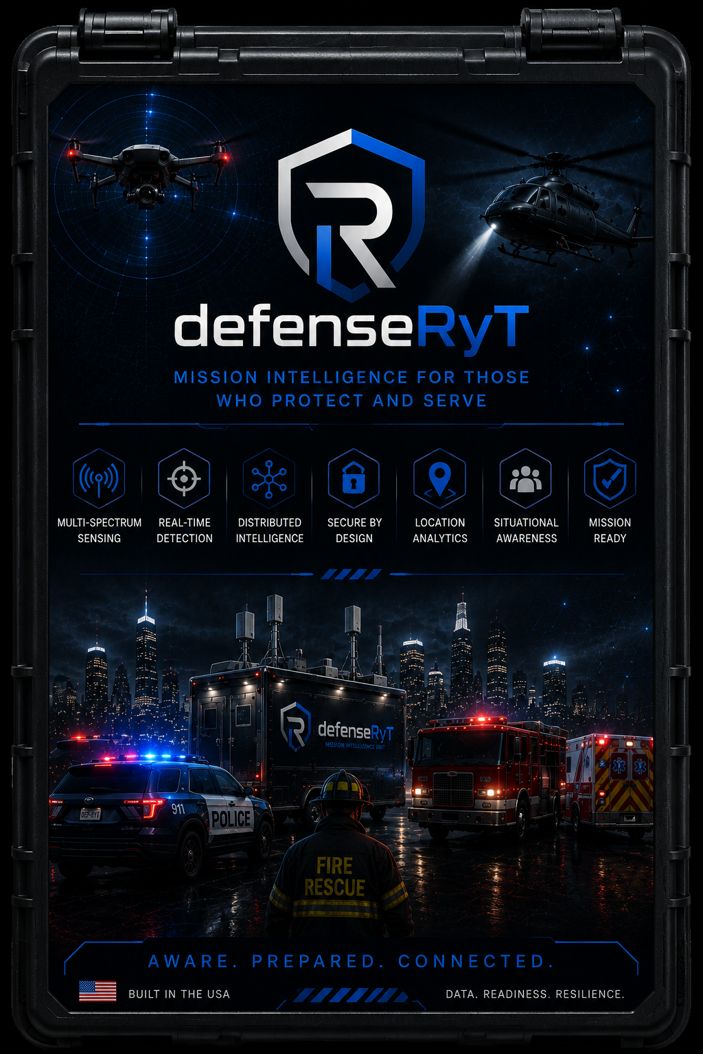 DefenseRyT mission intelligence poster
