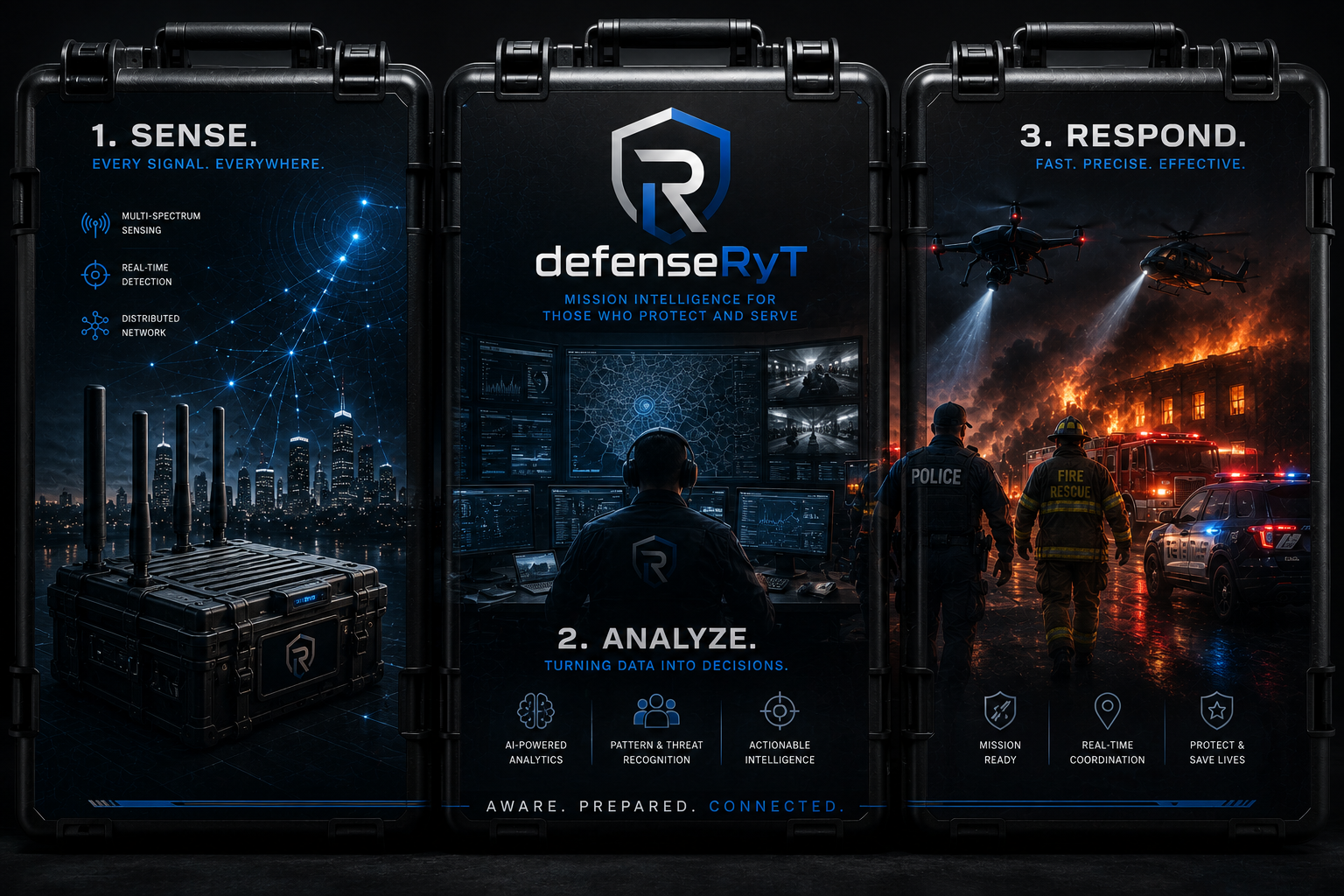 DefenseRyT sense, analyze, respond